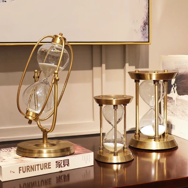 Metal Hourglass | Elegant Home &amp; Office Decoration