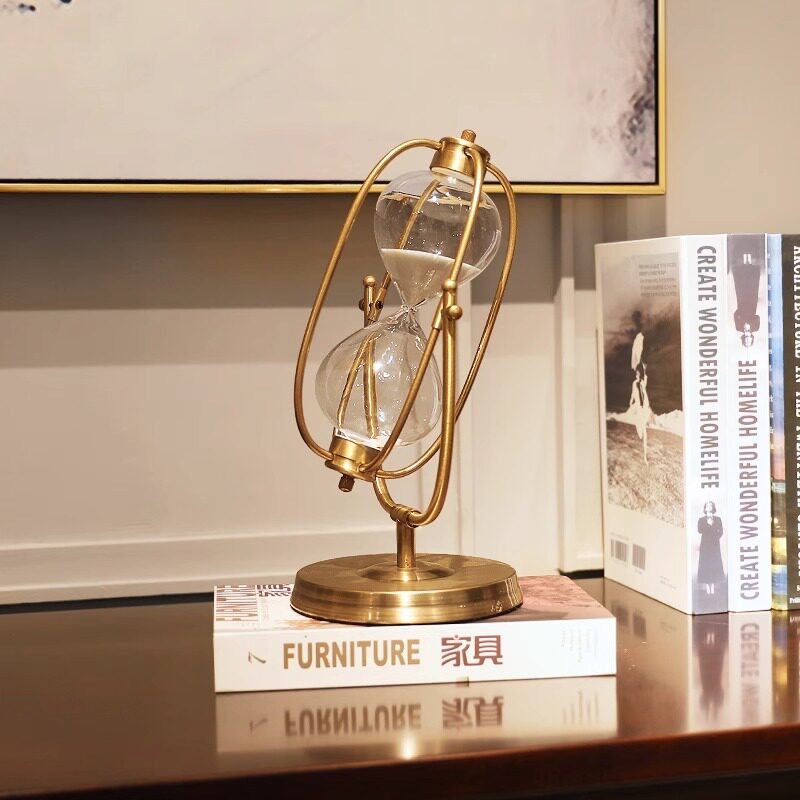 Metal Hourglass | Elegant Home &amp; Office Decoration