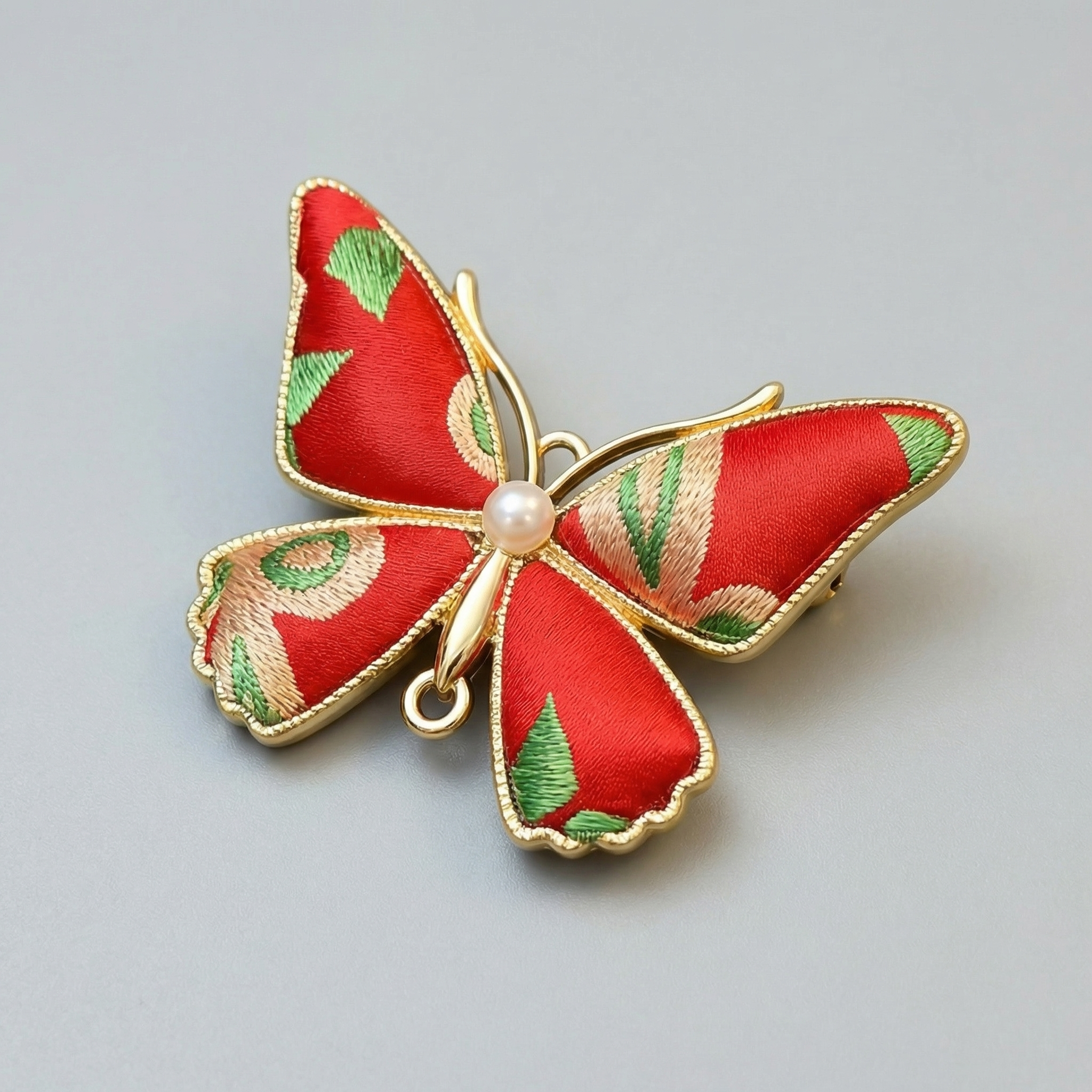 Shu Brocade Brooch
