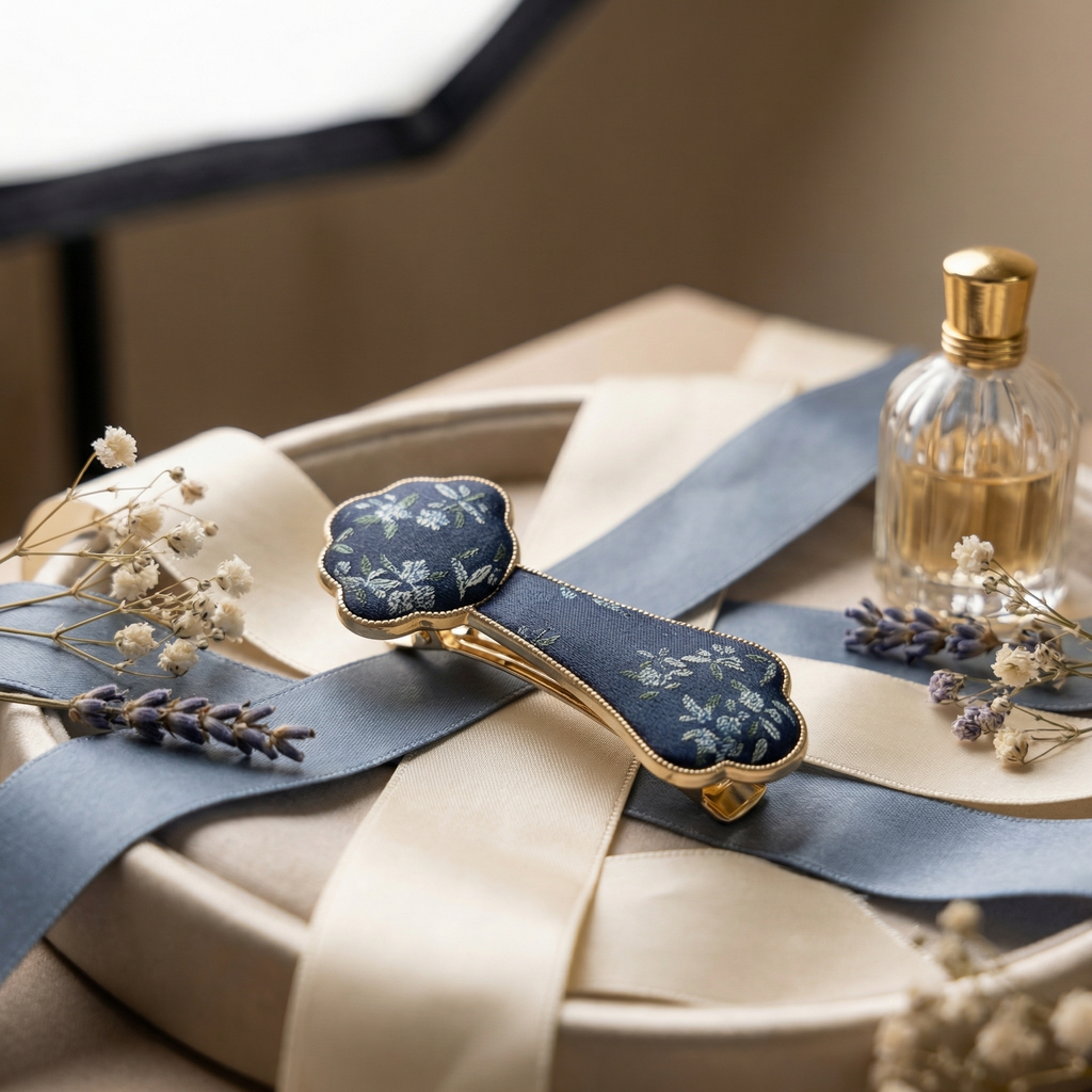 Shu Brocade Hair Clip