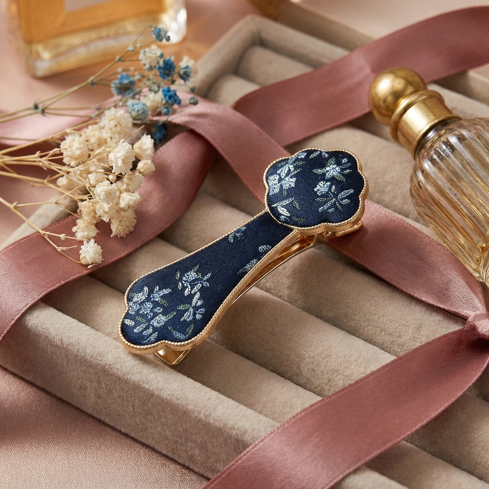 Shu Brocade Hair Clip
