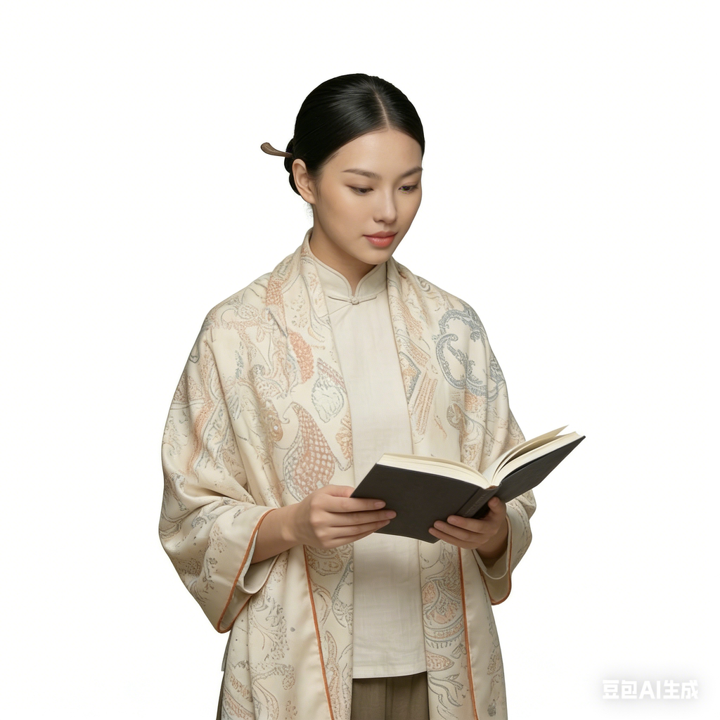 Shu Brocade Shawl - 100% Mulberry Silk | Hand-Cut, Soft & Versatile 140×140cm, modern pattern
