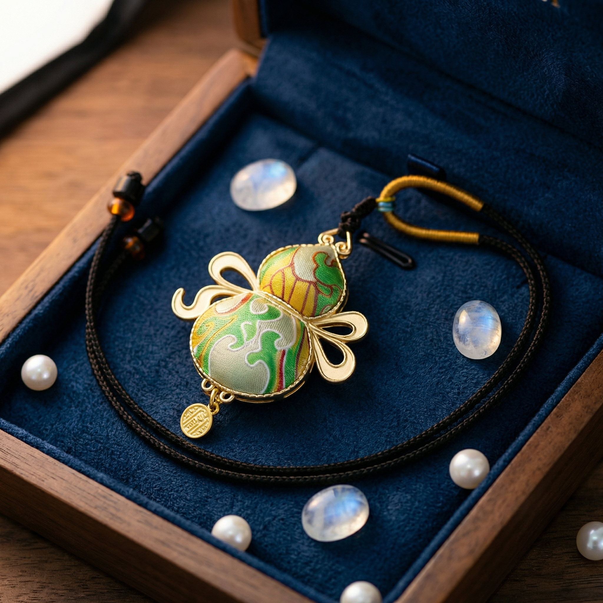 Shu Brocade Pendant