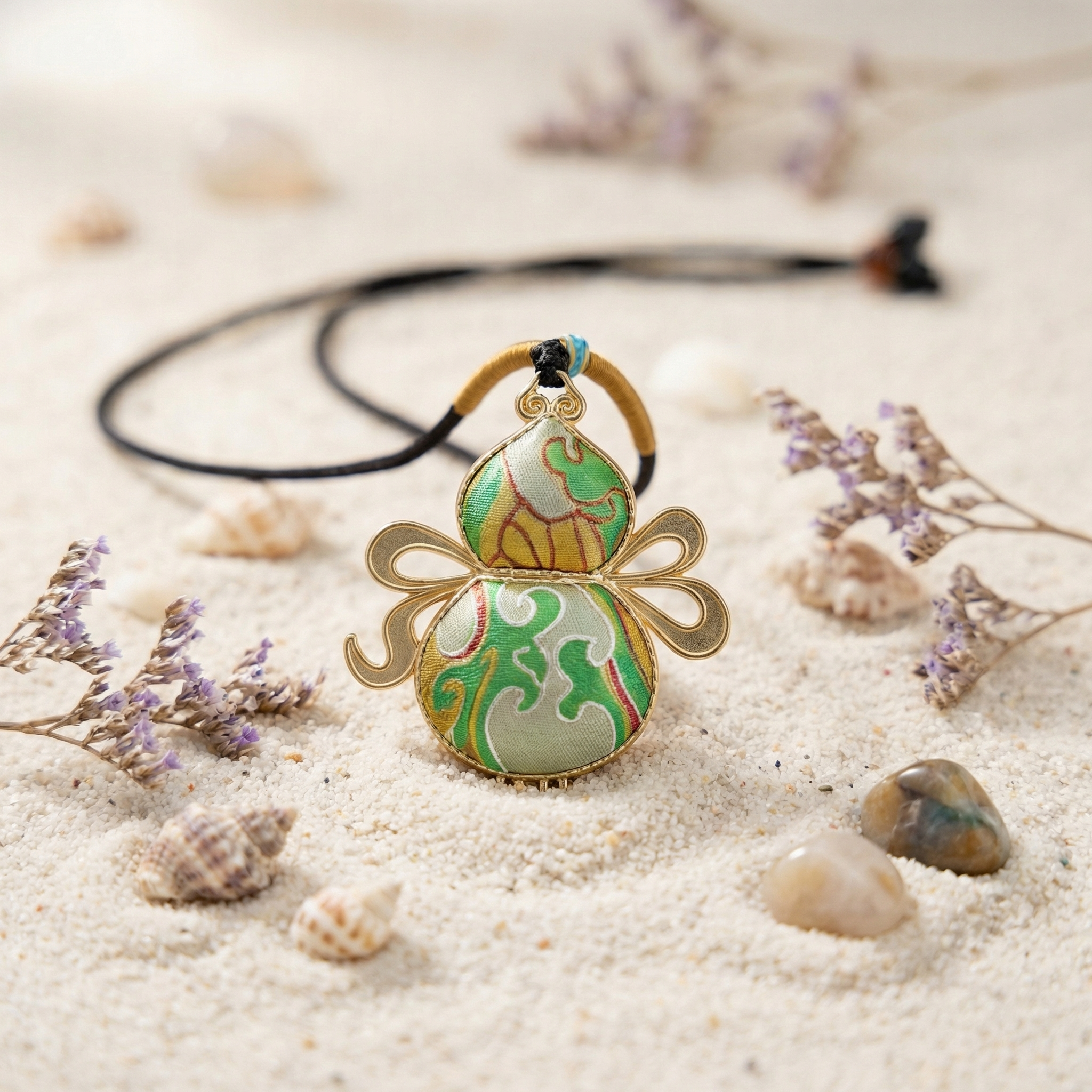 Shu Brocade Pendant