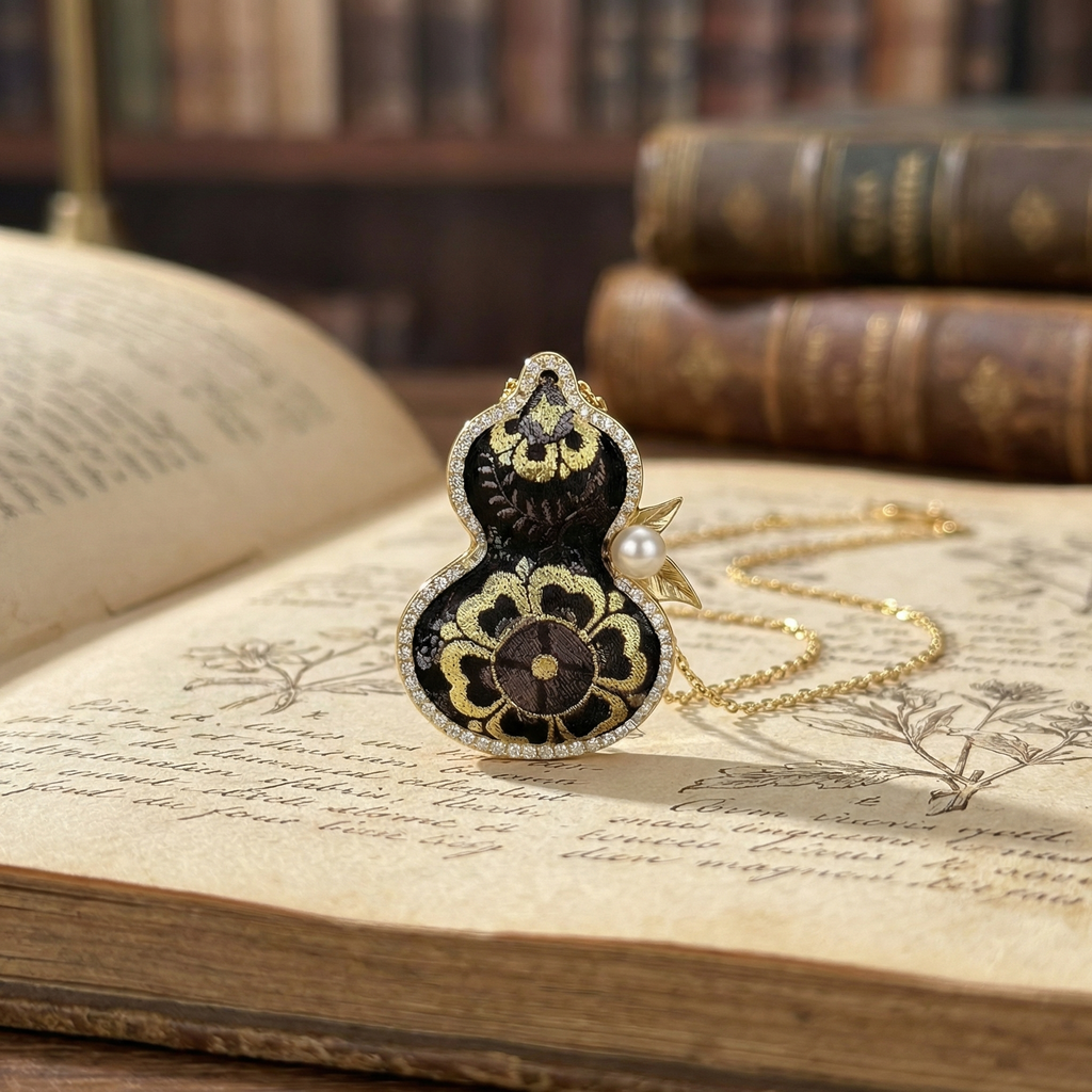 Shu Brocade Pendant