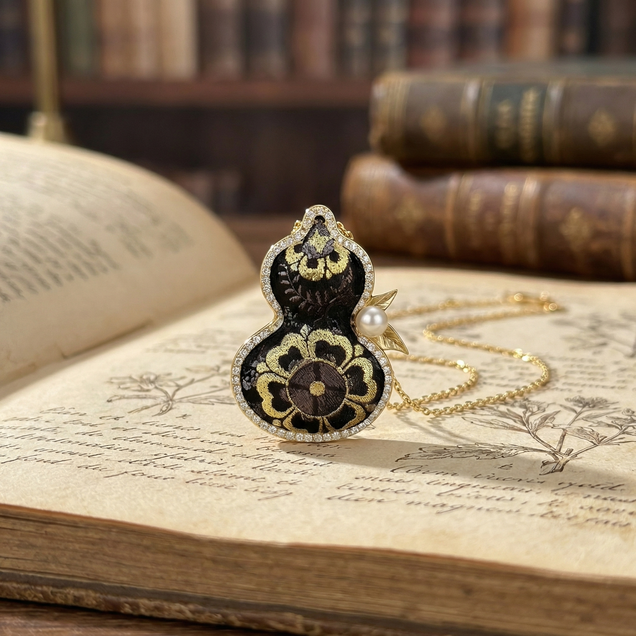 Shu Brocade Pendant