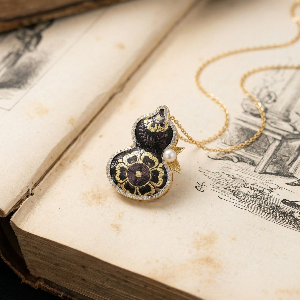 Shu Brocade Pendant